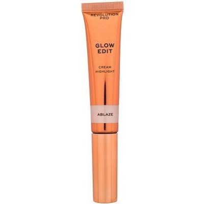 Revolution Pro Glow Edit Cream Highlighter krémový rozjasňovač 15 ml odstín Ablaze