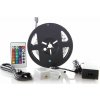 Solight LED RGB svetelný pás s 12V adaptérom, 3m, 7,2W/m, IP20, WM55