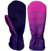 Detské softshellové rukavice WAMU Mozaika purple Veľkosť rukavíc: 5 / Farba: ružová/fialová