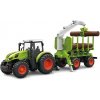 Korody Traktor s vozíkom na drevo, svetlá, zvuk 1:24 (ES6648)