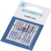 Strojové ihly Schmetz Combi box na karte 70; 80; 90; 100
