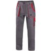 Canis CXS Luxy Josef Pracovné nohavice sivá červená