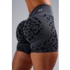Kompresné push-up šortky s leopardím vzorom PRIMAL 856 Black leopard - BLACK LEOPARD - S