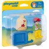 Playmobil 6961 Stavebný robotník s fúrikom