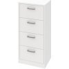 MULTI typ 139 MBIA (5382252) 5382252 - komoda 4 zásuvková, biela arctic
