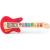 BABY EINSTEIN Hračka drevená hudobná gitara Together in Tune Guitar Connected Magic Touch HAPE červená