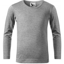Malfini Long Sleeve 121 tmavosivý melír