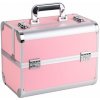 Aptel Kozmetický kufrík 35x25x31cm strieborno-ružový CA34C