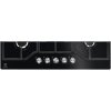 ELC Electrolux KGG75362K Čierna Vstavaný 75 cm Plynový 5 zone(s)