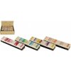 Harmonika drevená 13cm 4 farby v blistri