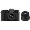 FUJIFILM X-T50 čierny + 16-50 mm + XF 35mm f/2 R WR čierny