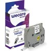 alt. páska wecare ARMOR pre BROTHER TZ221,Black/White,9mm*8m (K80009W4)