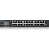 Zyxel GS1915-24E, 24-port GbE Smart hybrid mode Switch, standalone or NebulaFlex Cloud, rackmount, fanless