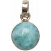 Nefertitis Larimar prívesok striebro Ag 925 č. 1 NF59258 - 1 cm, 1,5 g