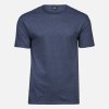 Tee Jays tričko melírované modré