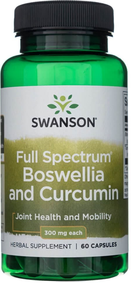 Swanson Full Spectrum Boswellia s Curcuminem 60 kapsúl