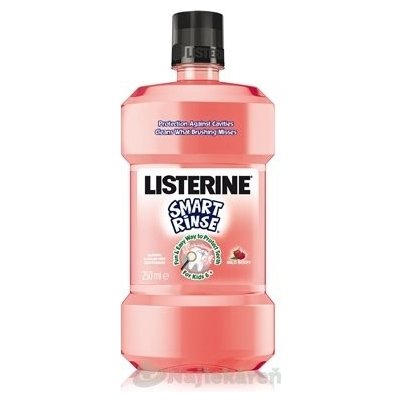 LISTERINE Smart Rinse Berry ústna voda 250ml