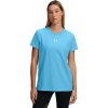 Dámske tričko s krátkym rukávom Under Armour RIVAL CORE SS TEE W modré 1383648-453 - XS