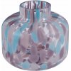 Butlers CONFETTI Sklenená váza 10 cm - modrá/fialová