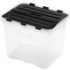 UTC Úložný box DRAGON 24 l čierna priehľadná UT0107