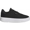 Dámske tenisky adidas, COURT PLATFORM CLN čierna,biela, 36 2/3