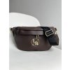 Laura Biaggi Hnedá crossbody kapsička