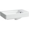Laufen Pro S rohové umývadielko 48x28 cm,bez otvoru pre batériu,prepad,Biela LCC Active H815954A001091
