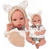 Antonio Juan 33014 ERIKA - realistická panenka miminko s měkkým látkovým tělem - 42 cm (7-33014)