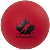 Hokejbalová loptička HOCKEY CANADA HOCKEY BALL HARD červená