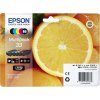 Epson T3337, 33 atramenty originál čierna, foto čierna, zelenomodrá, purpurová, žltá; C13T33374511