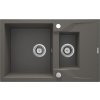 DEANTE DEANTE - Andante antracit metalic - Granitový drez, 1.5 - bowl s odkvapkávačom ZQN_T513