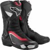 Boty SMX-6 3, ALPINESTARS (černá/stříbrná/červená, vel. 40)