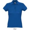 SOL's Collection Polokošile Passion, krátký rukáv, dámská COT25133805005-royal 2XL Modrá královská