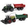 Traktor a kombajn s vlečkami sada 19,5cm