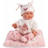 Llorens 26312 NEW BORN HOLČIČKA realistická miminko s celovinylovým tělem 26 cm