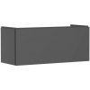 Hansgrohe Xilesa E Umývadlová skrinka, 50x118x47 cm, 1 zásuvka, matná sivá 54263760-HG
