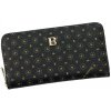 Briciole praktická čierna dámska peňaženka s motívom