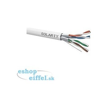 Solarix SXKD-6A-STP-LSOH CAT6 STP, LSOH, drát, 500m