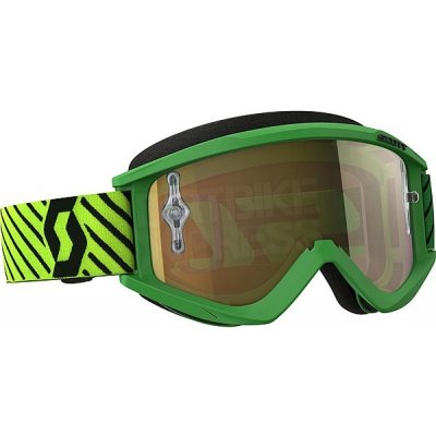Scott Recoil Xi - Green/Yellow/Gold Chrome Works one size
