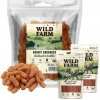 Psí maškrta WILD FARM s králičími klobásami 500g & WILD FARM mäkké kuracie prsia 2x80g psia maškrta