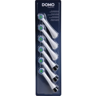 DOMO Sada 6 ks náhradních kartáčků k modelu DOMO DO9233TB