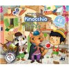 Samolepková knižka JM - Rozprávaj rozprávku zas a znova PINOCCHIO