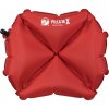 Klymit Cestovný vankúš Pillow X červená 38x28x9