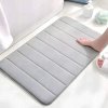 KÚPEĽŇOVÝ PREDLOŽKA PROTIŠMYKOVÁ MÄKKÁ DO KÚPEĽNE 40 CM X 60 CM SIVÁ