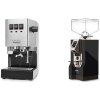 Gaggia New Classic E24, stainless steel + Eureka Mignon Turbo, CR black