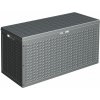 PROGARDEN Záhradný úložný box s vekom plastový 120x45x60 cm KO-Y54400840