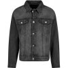 Build Your Brand pánska džínsová bunda BY312 Black Washed