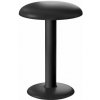Flos Prenosná stolná lampa Gustave, smooth black 09.8405.SB