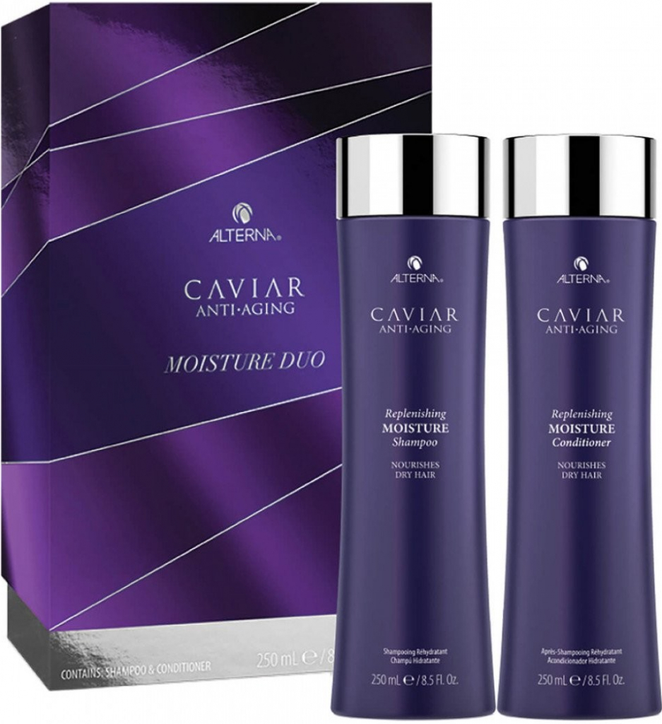 Alterna Caviar Replenishing Moisture hydratačný šampón 250 ml + hydratačný kondiicioner 250 ml darčeková sada