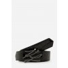 OPASOK KARL LAGERFELD K/AUTOGRAPH CROCO H2.5 BELT BLACK
